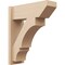 Ekena Millwork 7 1/2-in W x 20-in D x 24-in H Balboa Slat Rough Cedar Woodgrain TimberThane Outlooker, Primed Tan OUTUR075X20X24BOA24RCPR - alternate 1